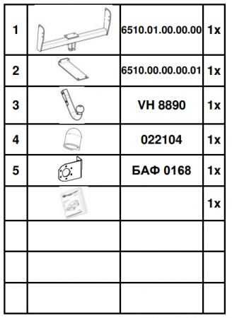 Фаркоп 6510-A Oris на УАЗ 39094 фермер 1997-, УАЗ Profi 2017- без подрезки бампера. Тип шара: A. Нагрузки: 1500/75 кг, масса фаркопа 21,3 кг (без электрики в комплекте) от магазина ФаркопРос